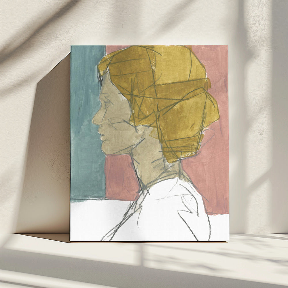 Vrouwelijke portretcollectie nr. 2 | Canvas