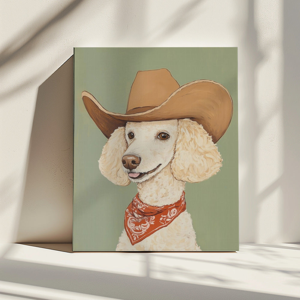 Cowboypoedel | Canvas