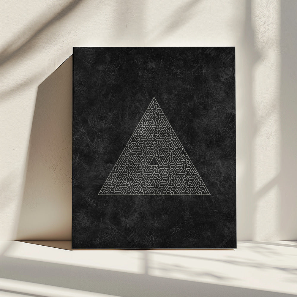 De ontsnapping uit het piramidedoolhof | Canvas