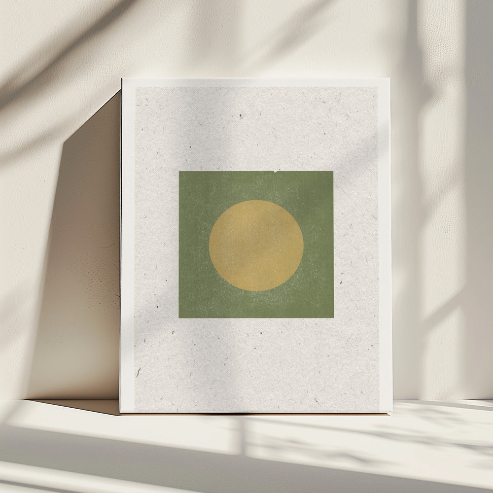 Gouden Zonne-essence | Canvas