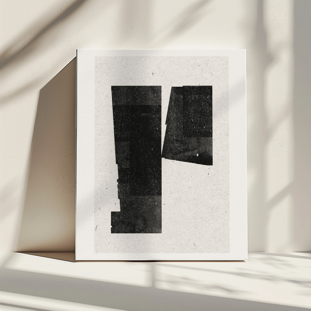 Gefragmenteerde schaduwen | Canvas