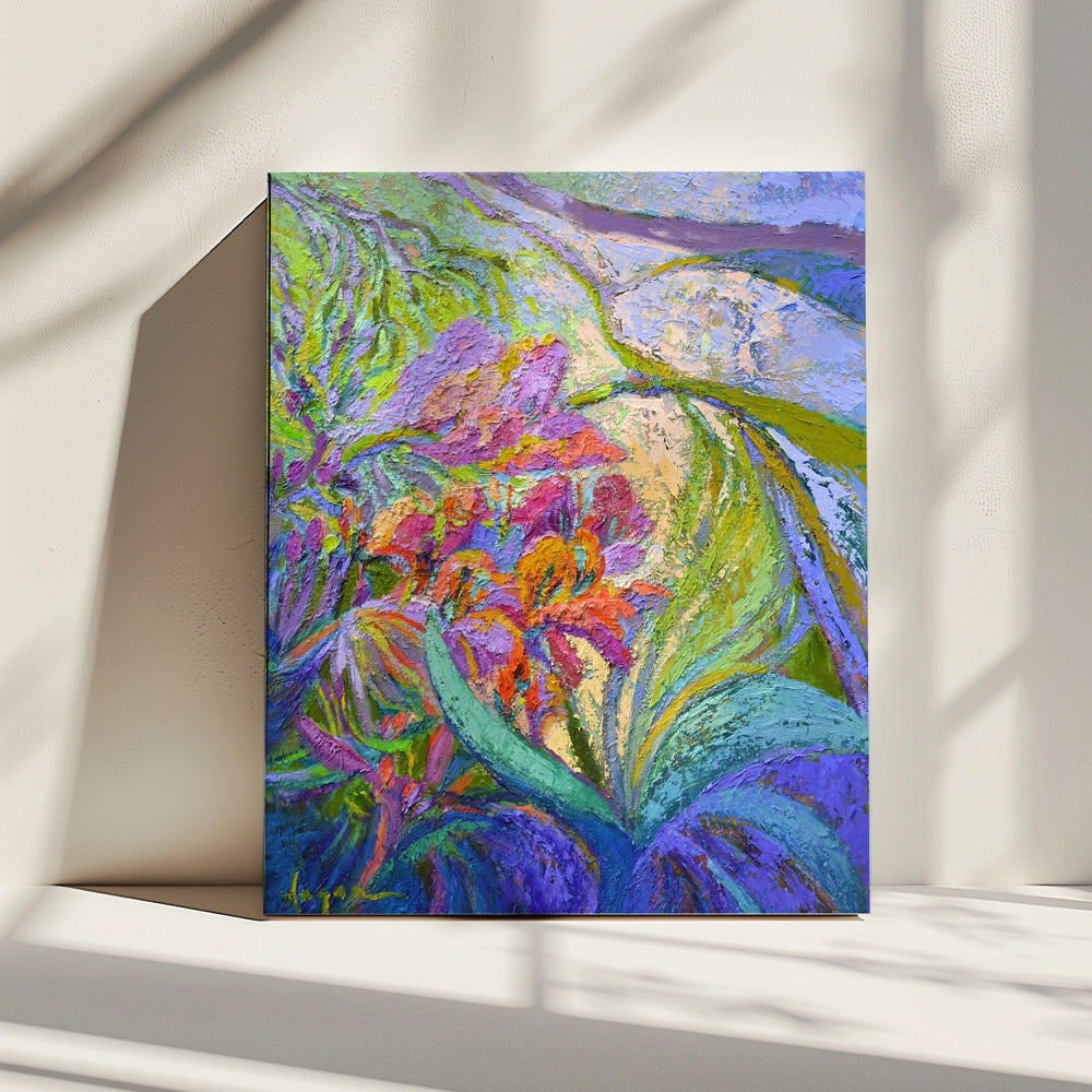 Orchideeënhuis | Canvas