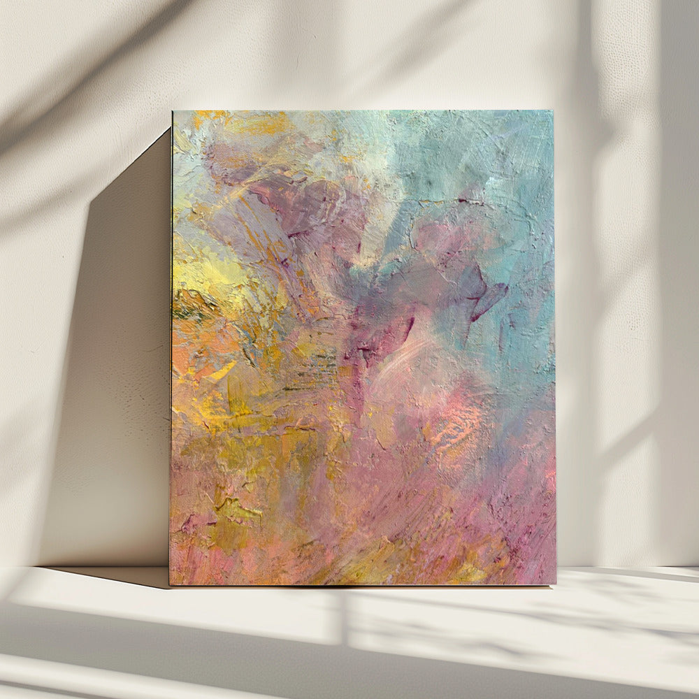 Pastelroze Dromen | Canvas