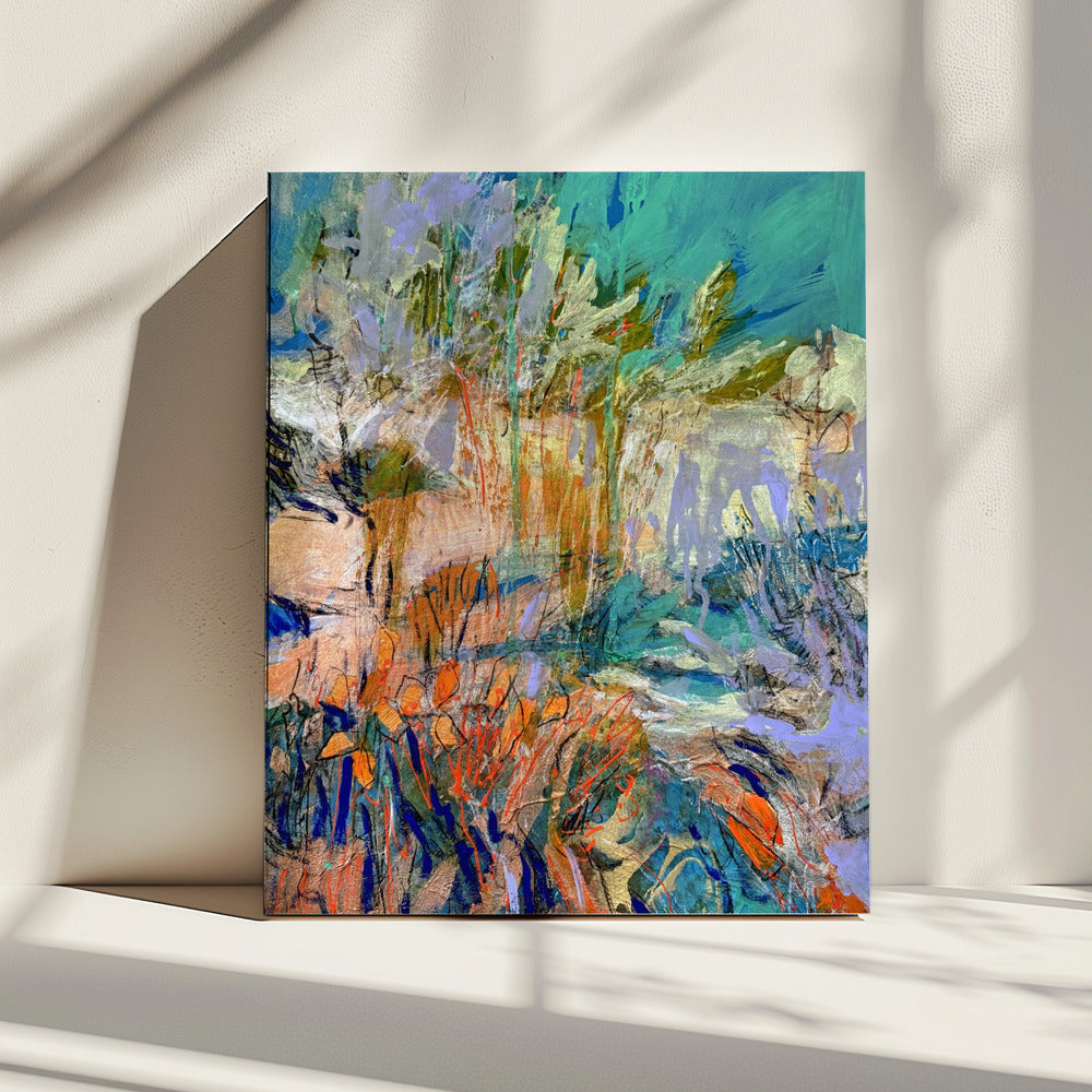 Dreamscape Penseelstreken | Canvas