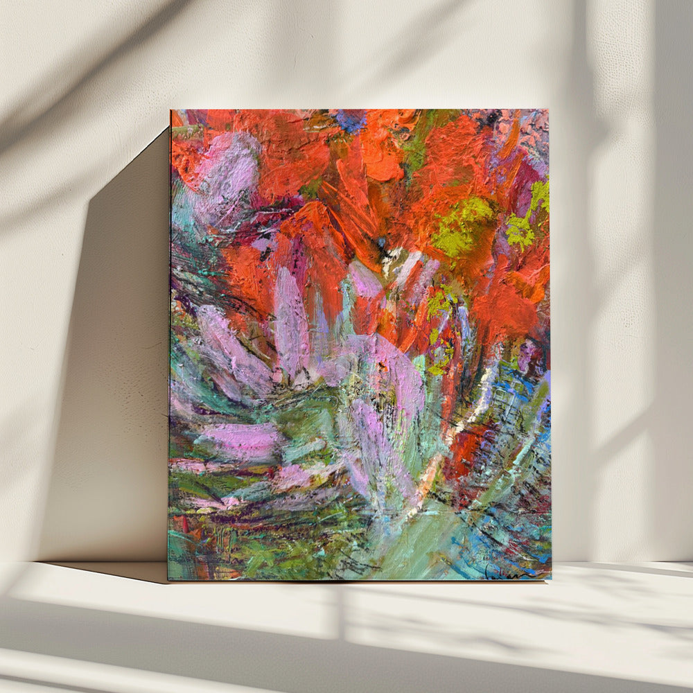 Levendige Bloomscape | Canvas
