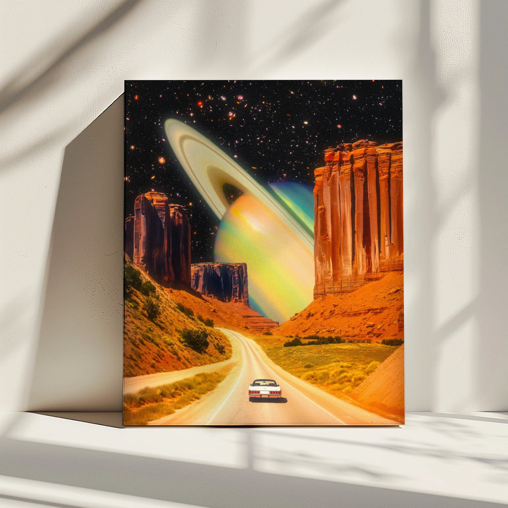 Roadtrip naar de Ringen van Oneindigheid | Canvas