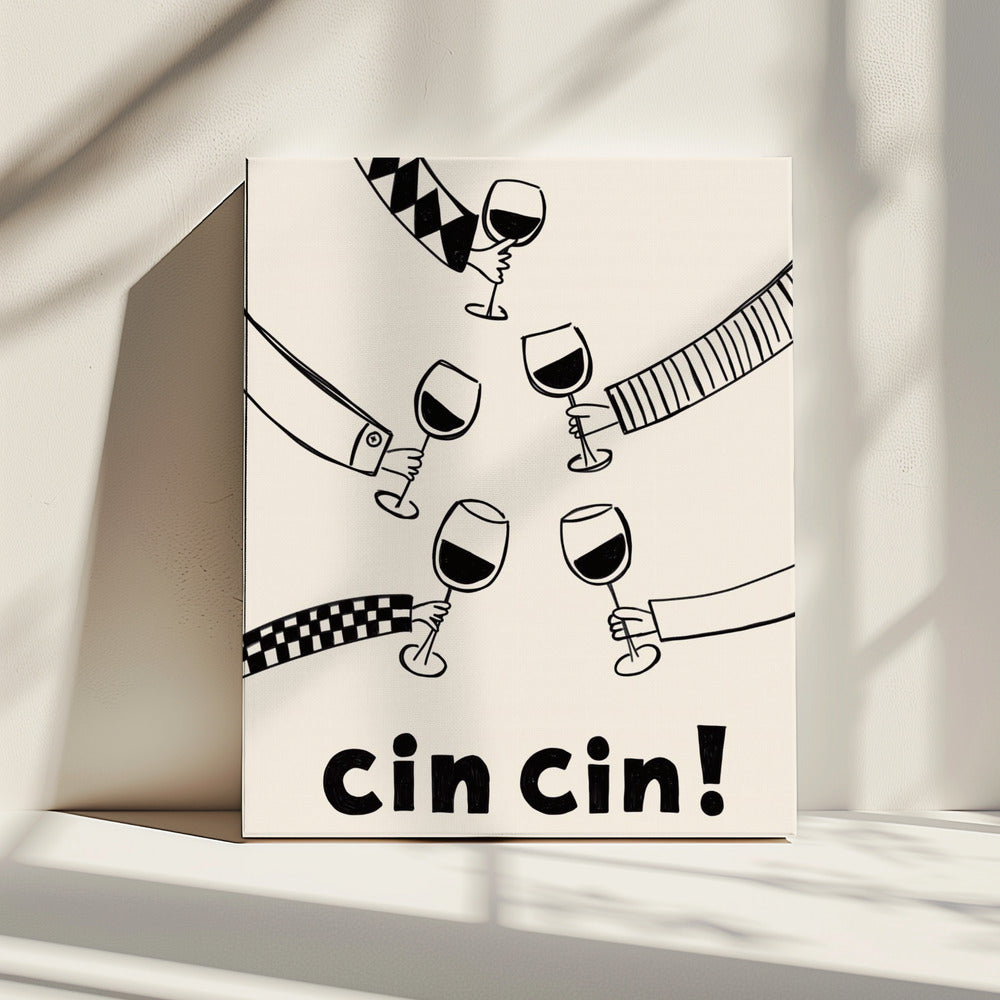 Cin cin! Wijnfeestje met vrienden | Canvas