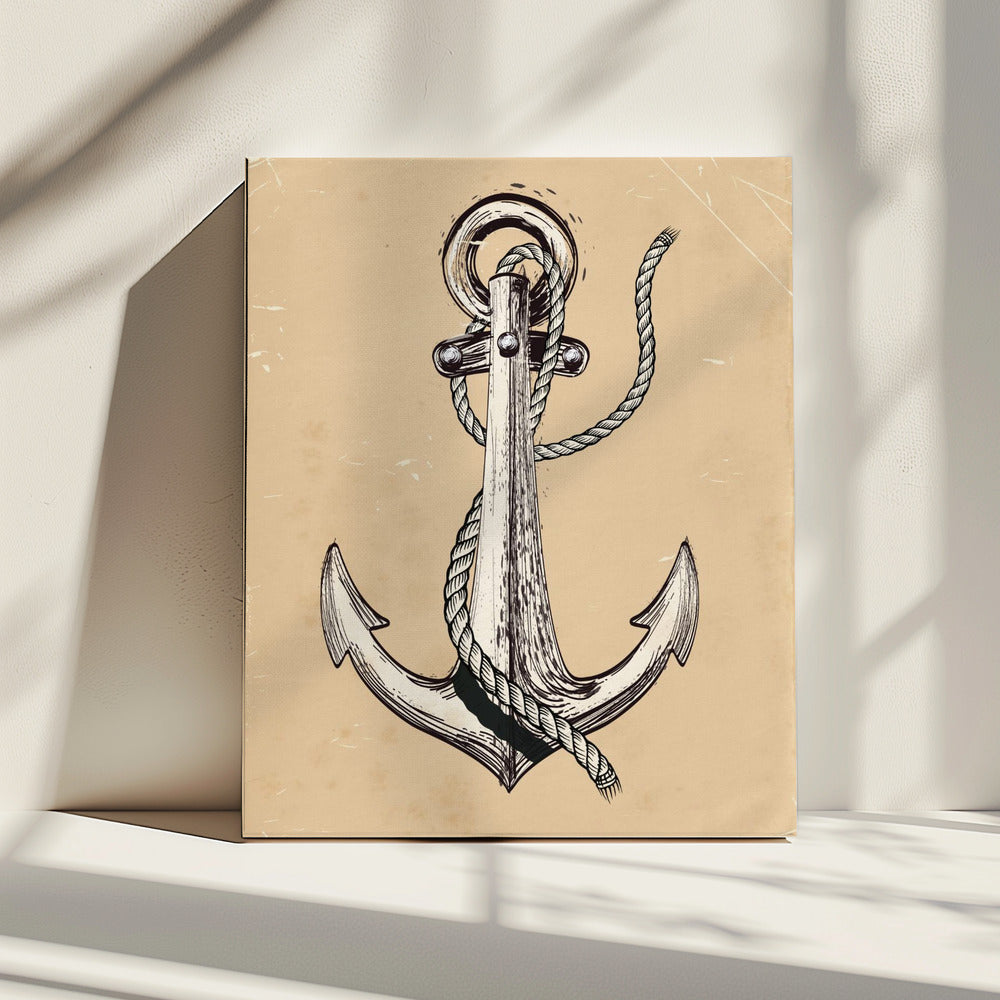 Nautisch ankerverhaal | Canvas