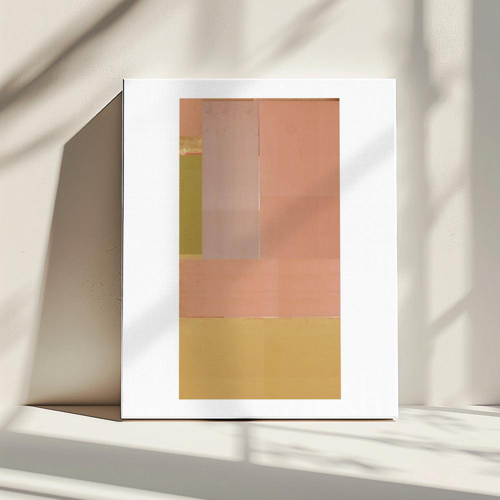 Abstracte textuurcompositie 4 | Canvas