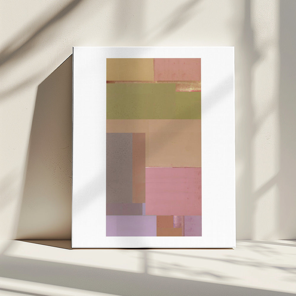 Abstracte textuurcompositie 5 | Canvas