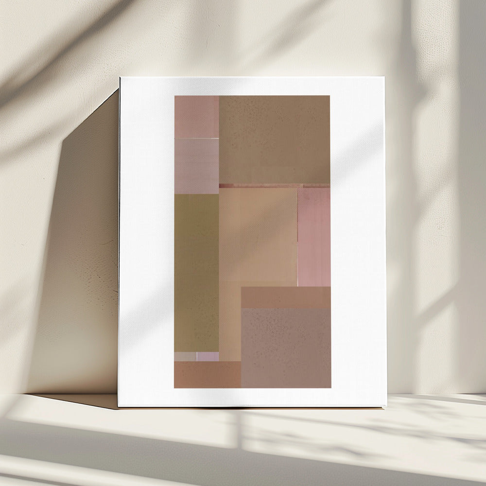 Abstracte textuurcompositie 6 | Canvas