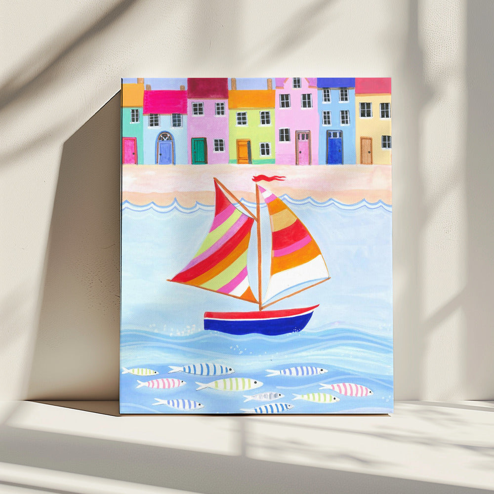 De vissersboot | Canvas