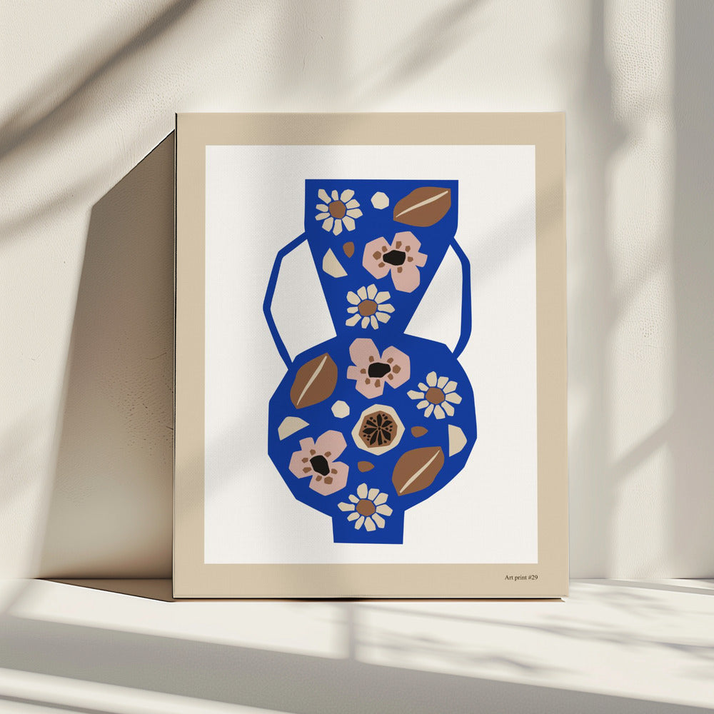 Bloemenvaas Harmonie | Canvas