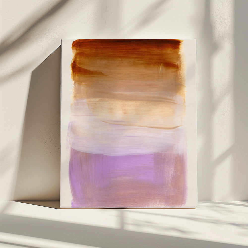 Abstracte penseelstreken 185 | Canvas