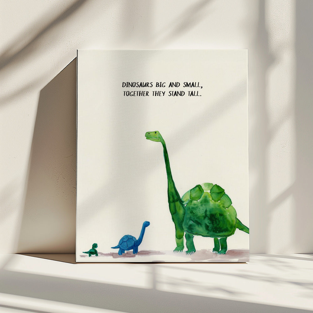 Dino Pals United | Canvas
