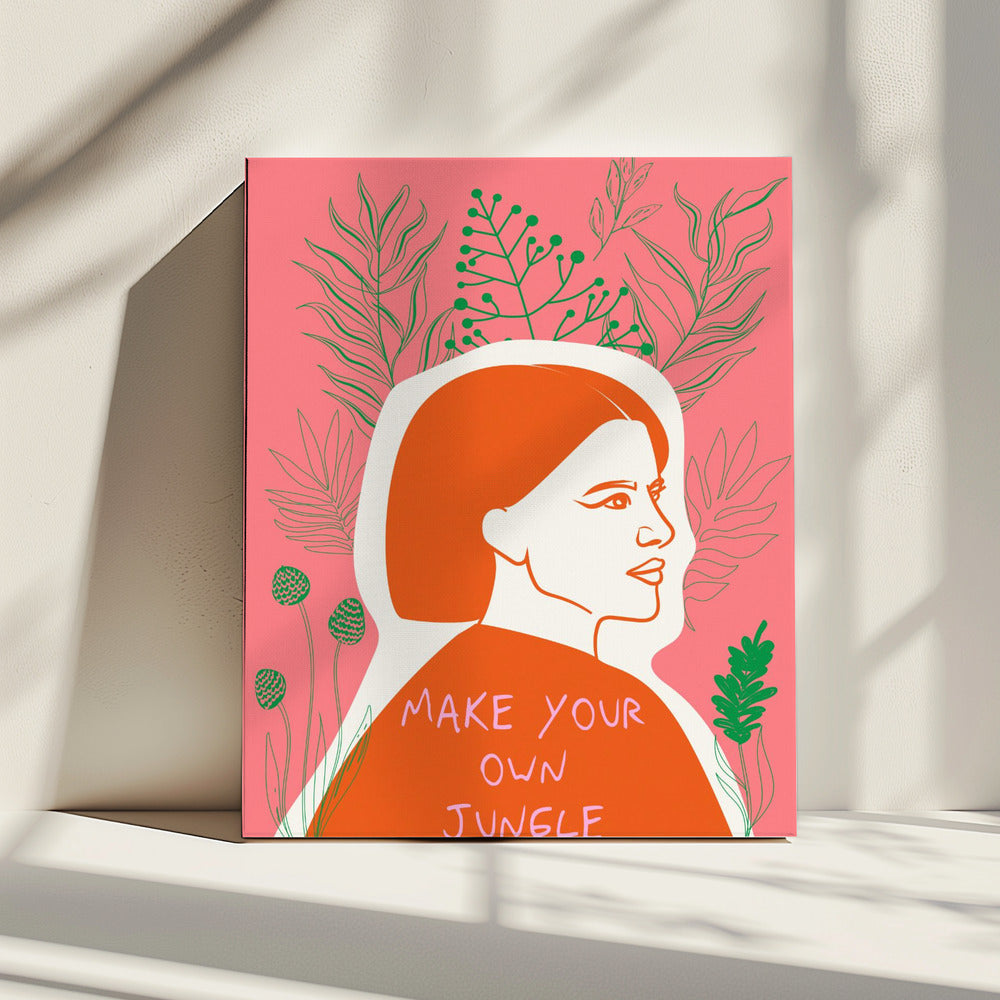 Creëer je eigen jungle | Canvas