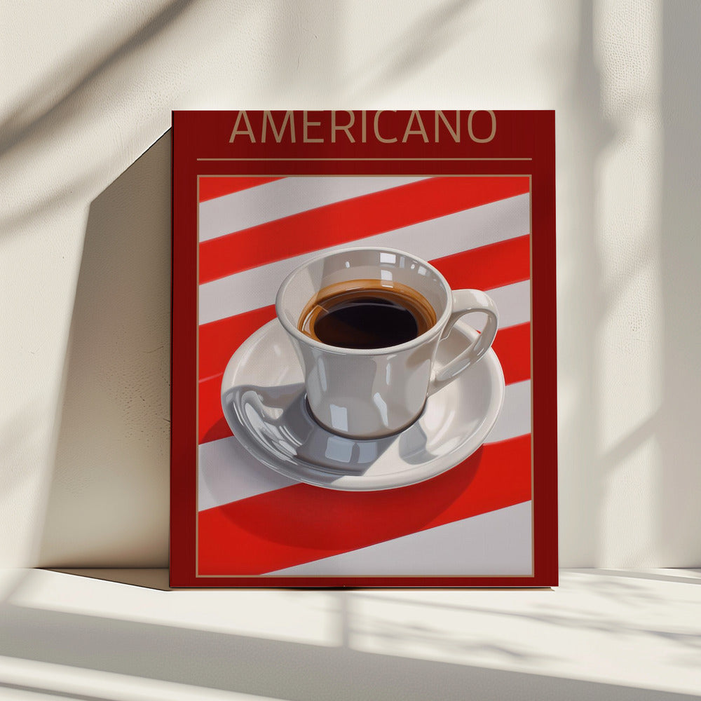 Americano Koffie | Canvas