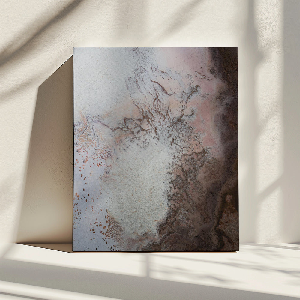 Lake Eyre Upscaled - rode aarde vibes | Canvas