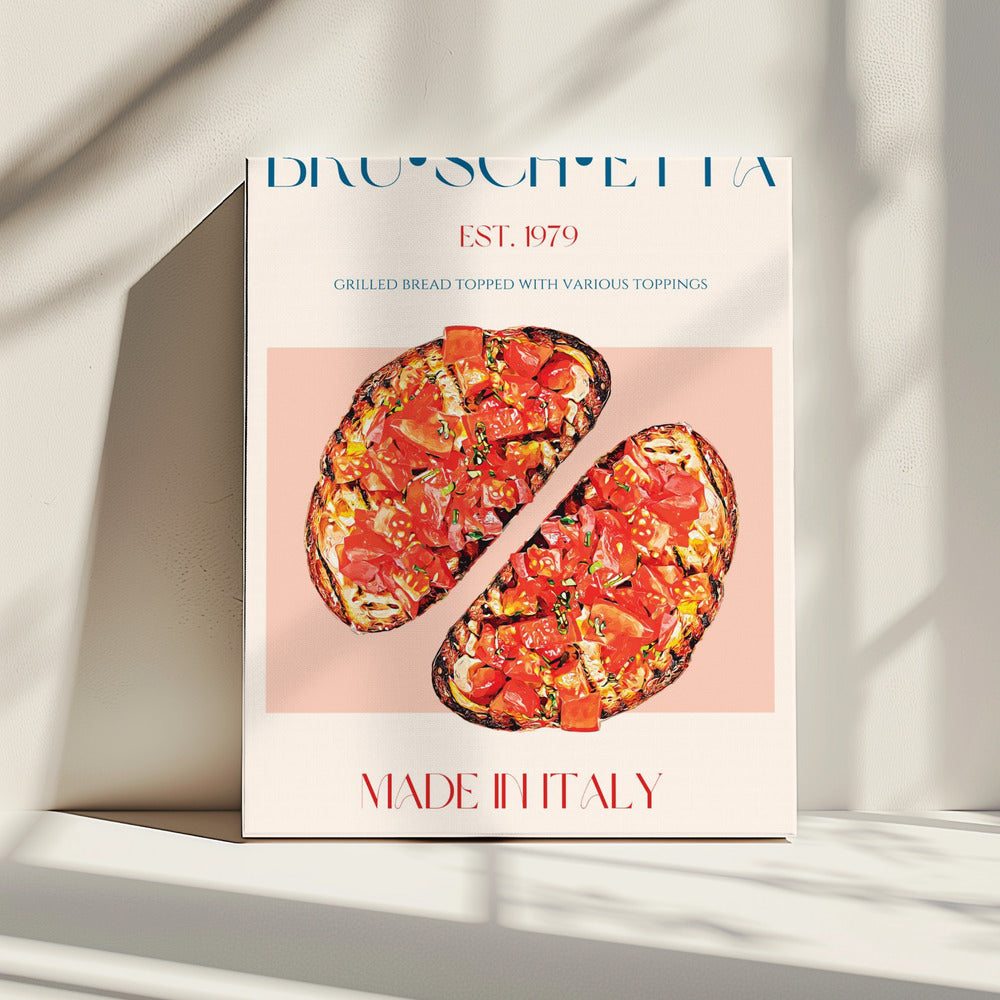 Smakelijke Bruschetta | Canvas