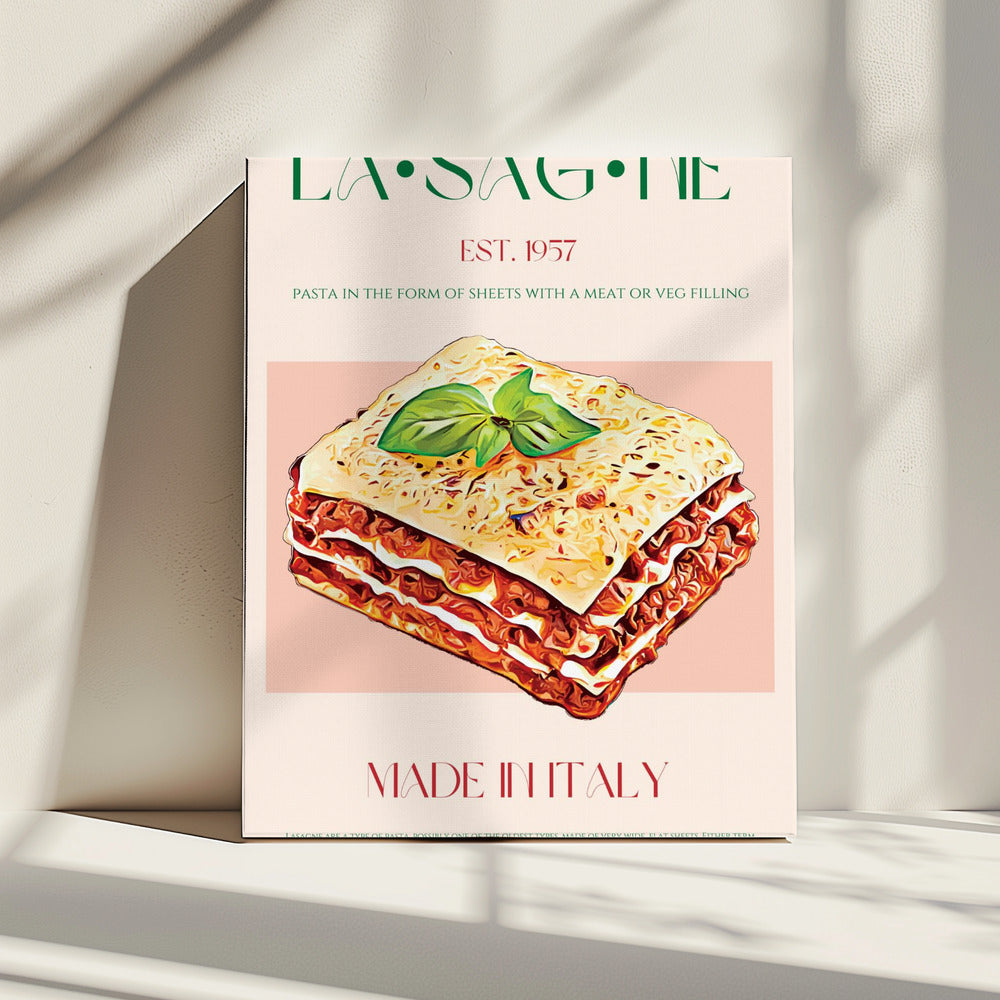 Lagen lasagne | Canvas