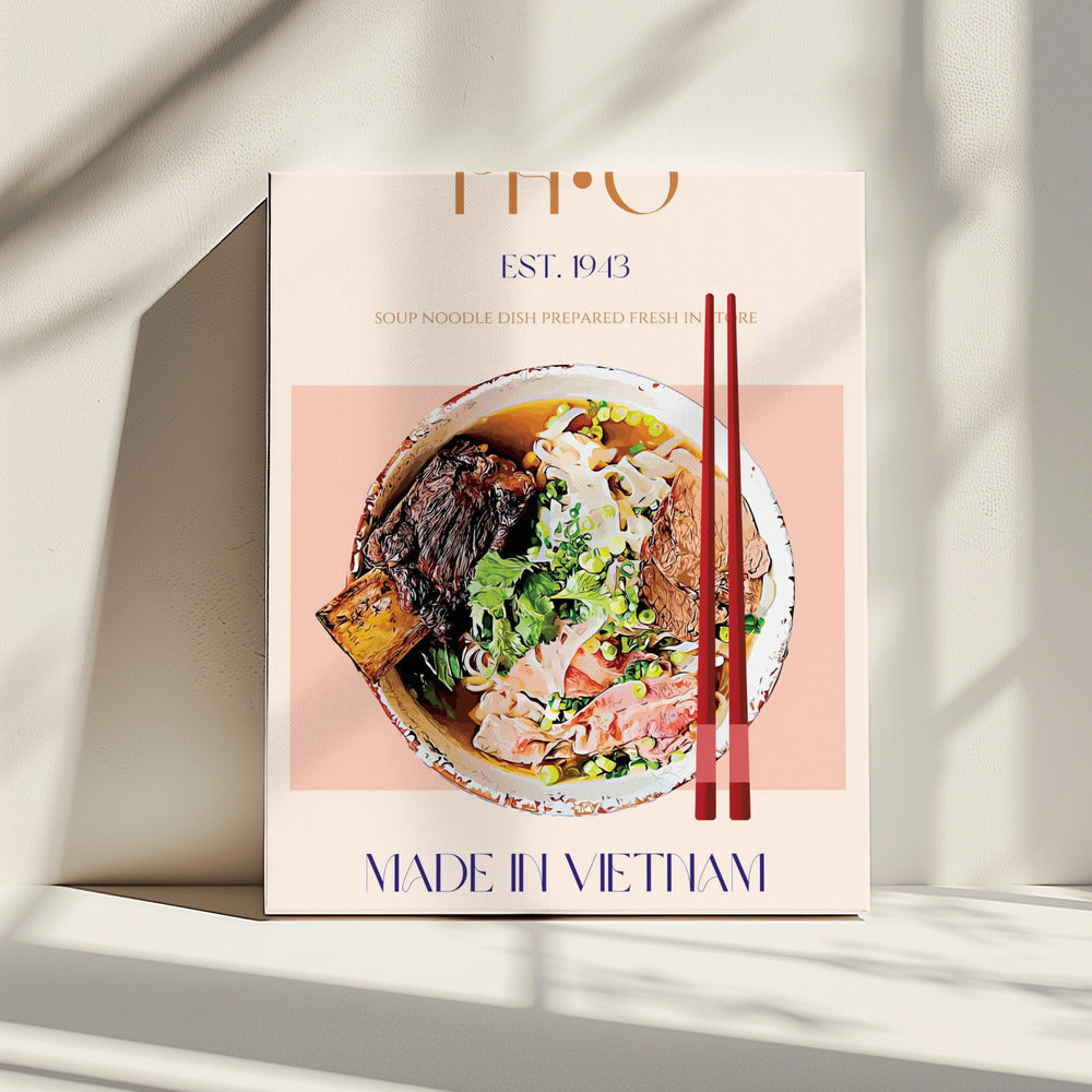 Vietnamese noedels | Canvas