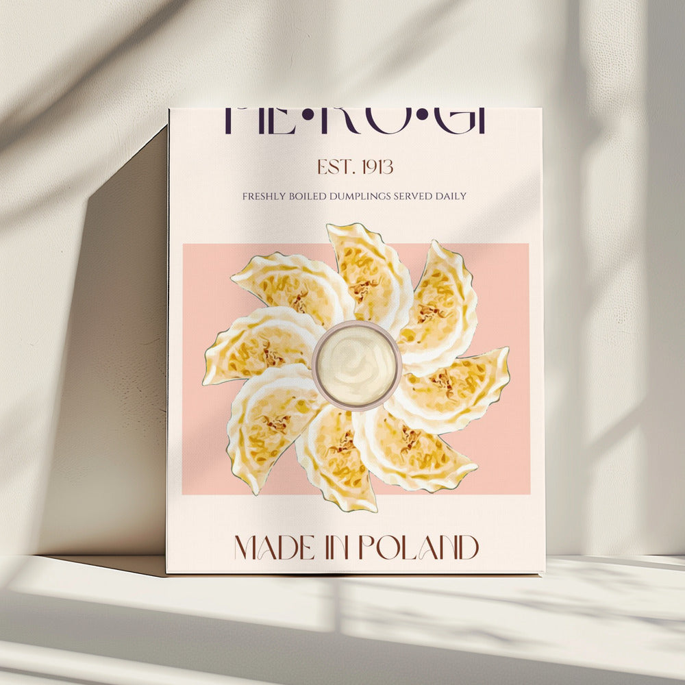 Poolse Dumpling Delight | Canvas