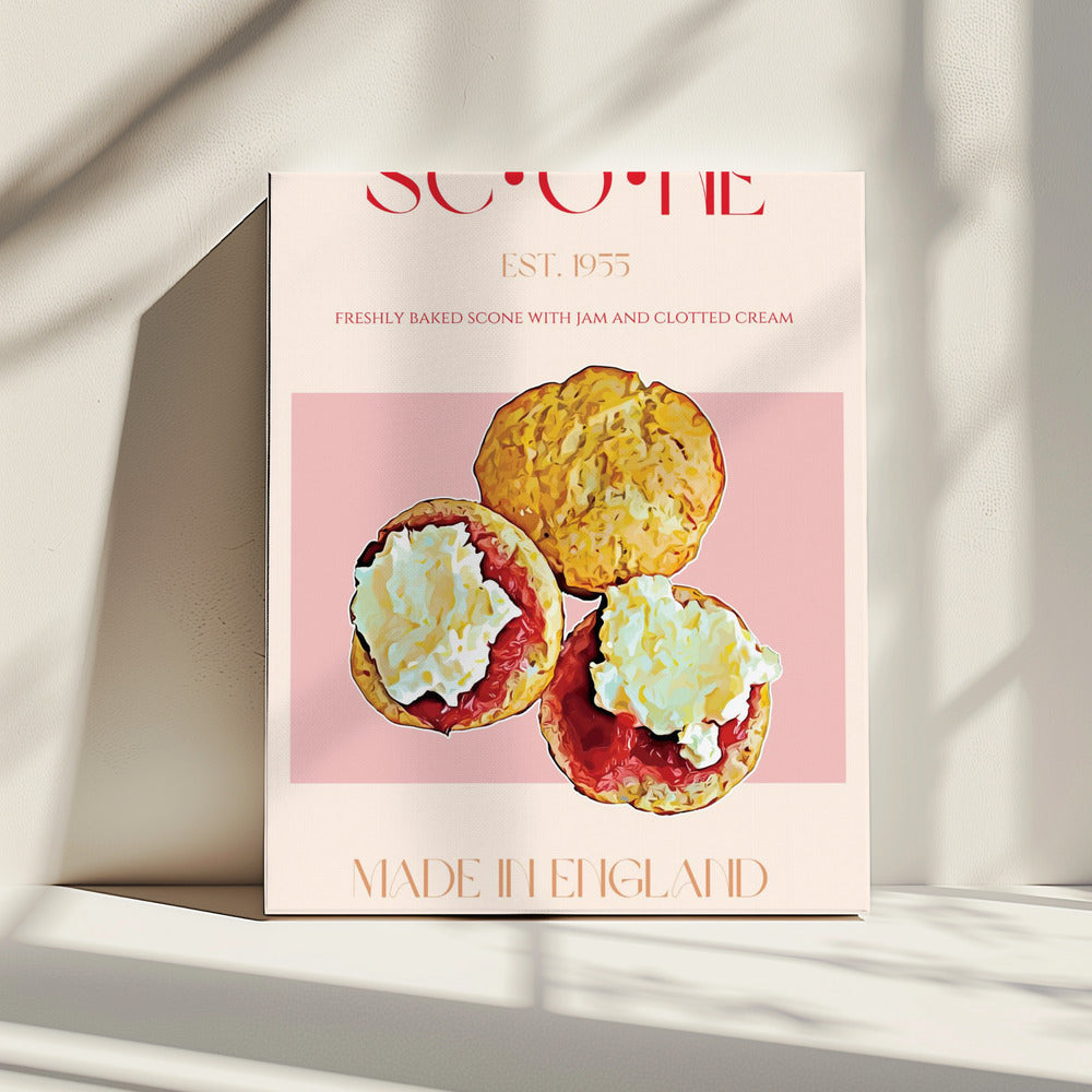 Engelse Scone Delight | Canvas