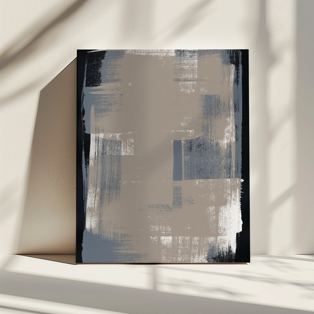 Abstracte penseelstreken 180X | Canvas