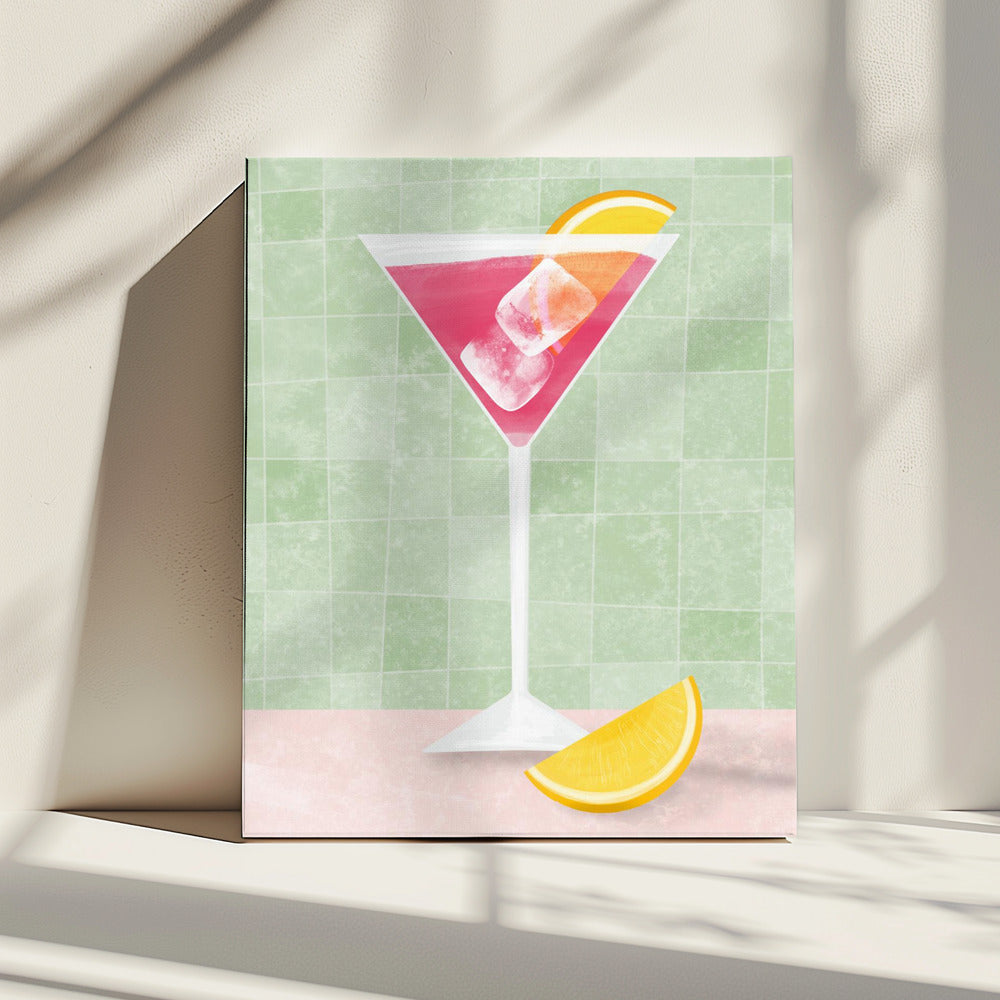 Roze cocktail | Canvas