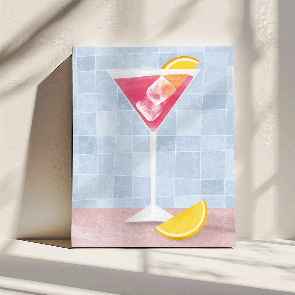 Roze cocktail | Canvas
