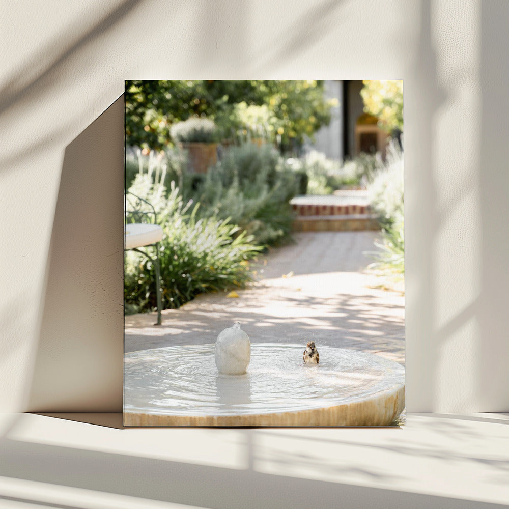 Veren en druppels | Canvas