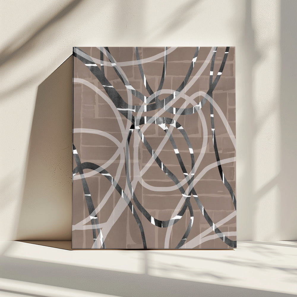 Snug Sand & Shadow 3 | Canvas