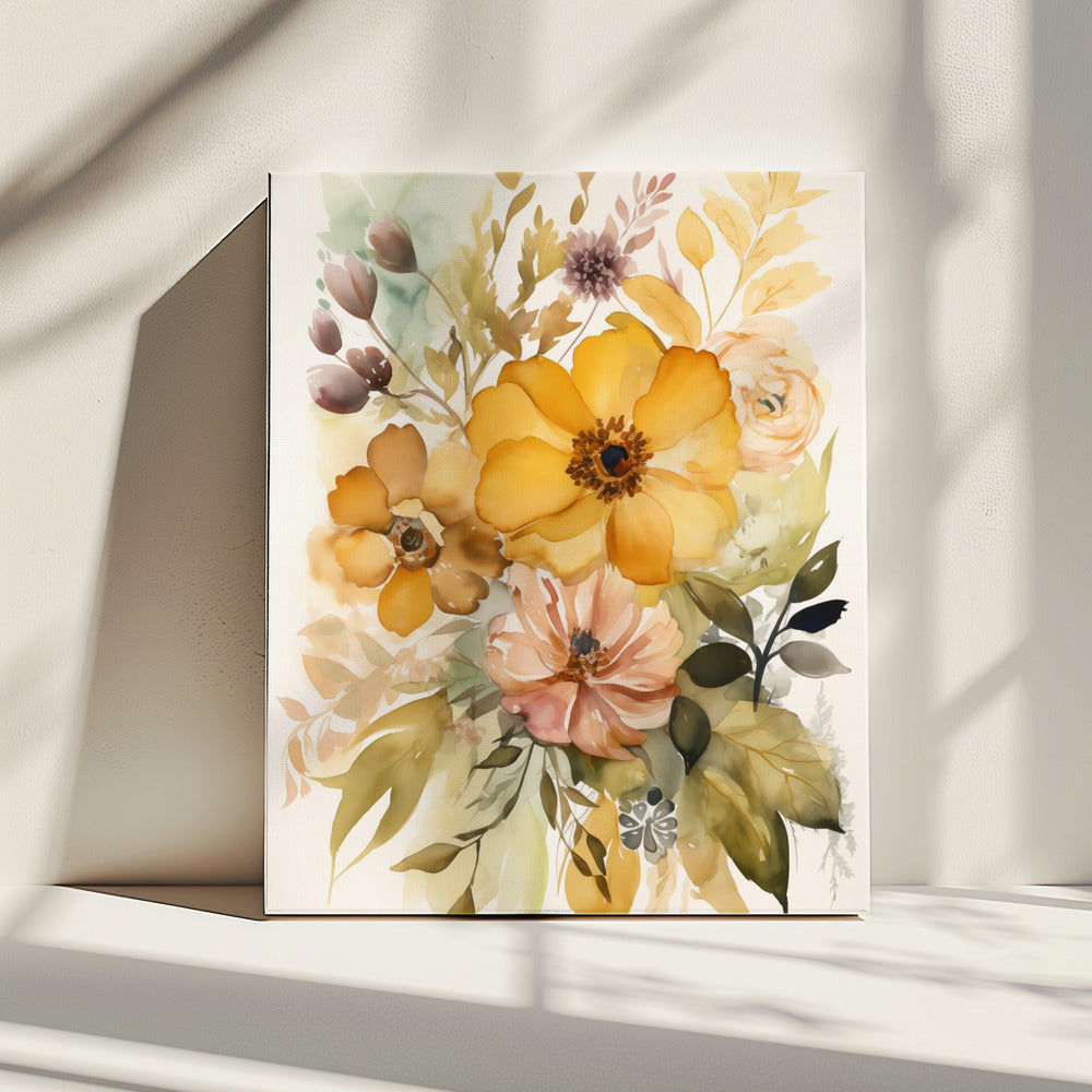 Zomerbloemen nr. 5 | Canvas