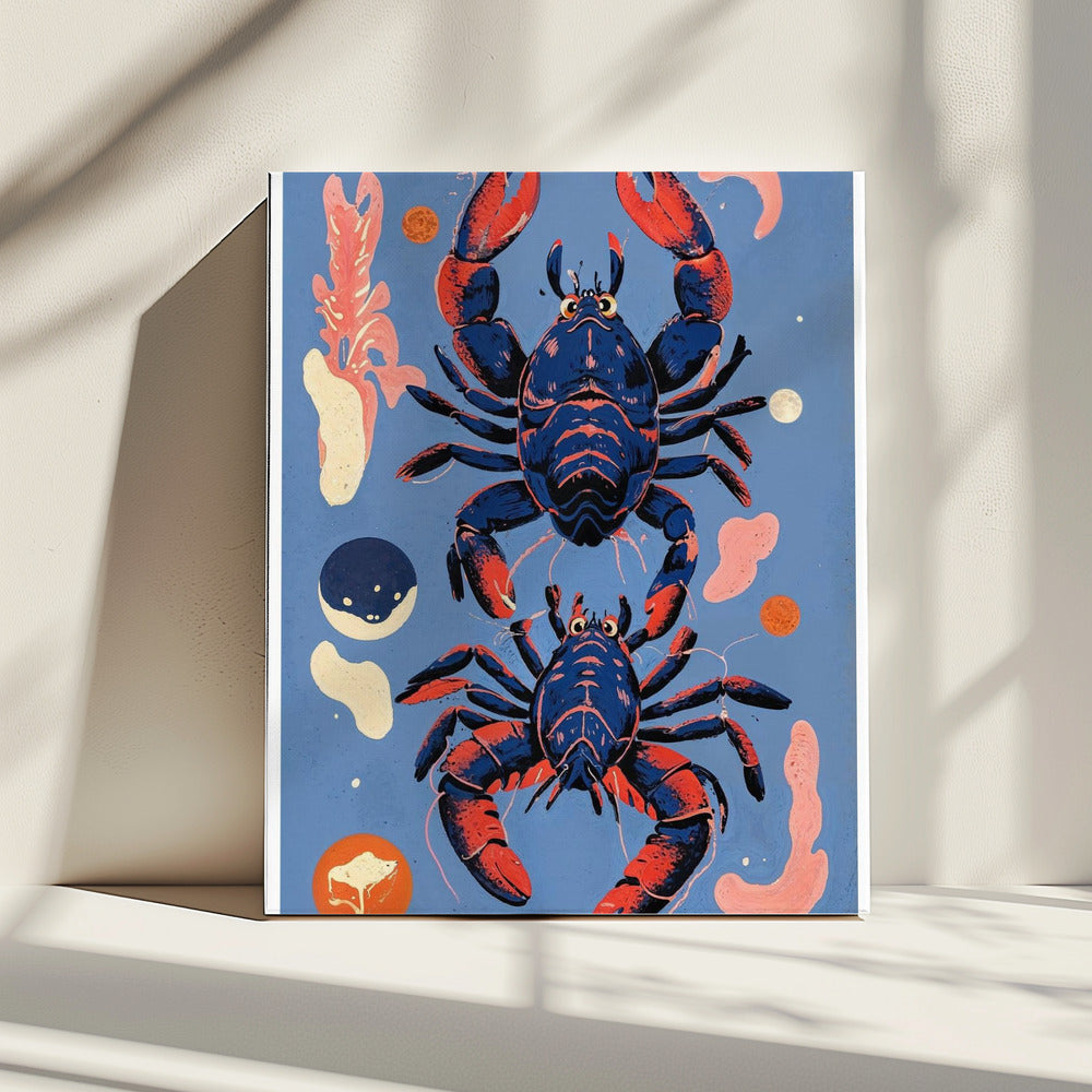 Kosmische Schaaldieren | Canvas