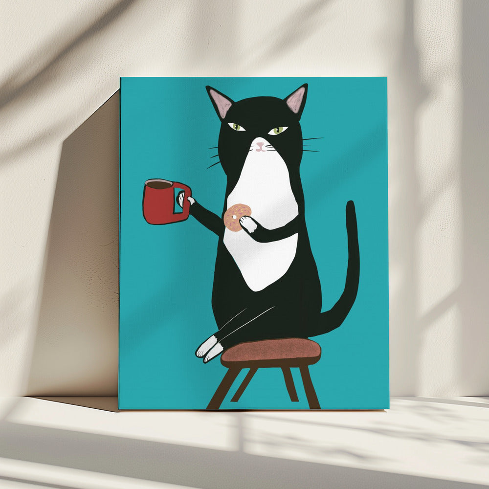 Koffiekat | Canvas