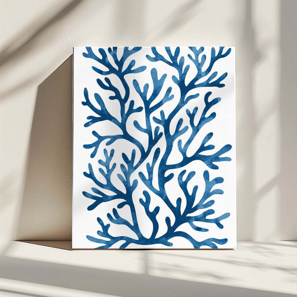Koraalpatroon | Canvas