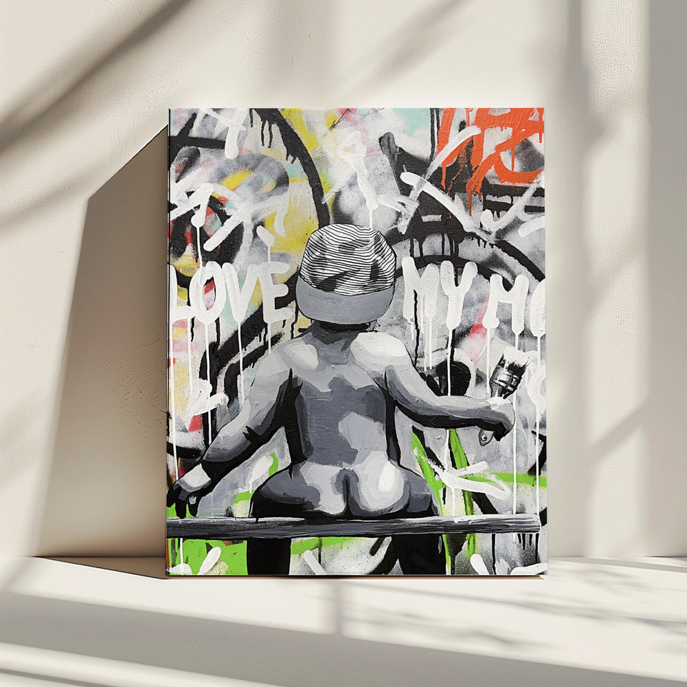 Graffiti Dromer | Canvas