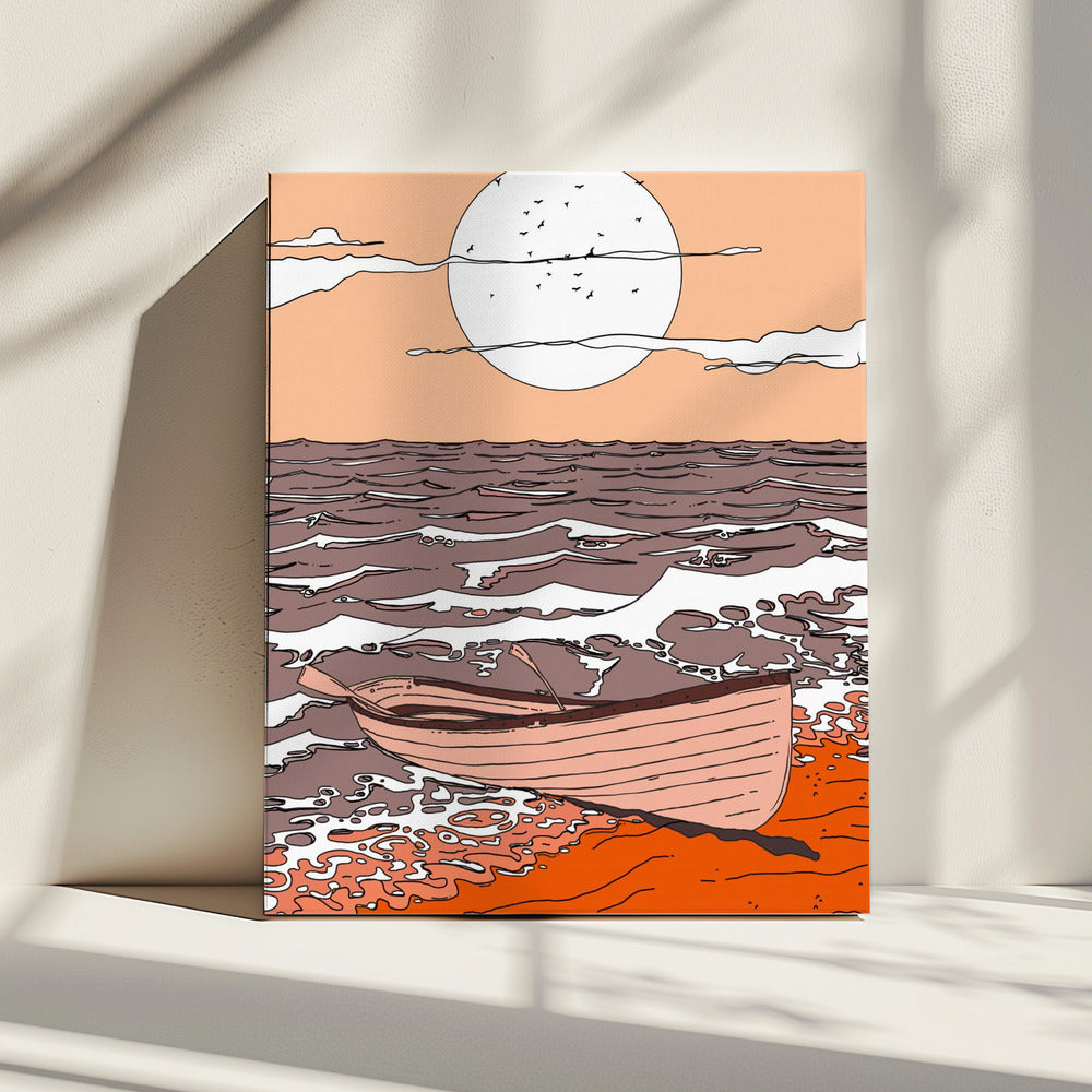 Vintage reiskunst | Canvas