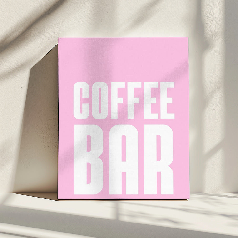 Café Vibe Contrast | Canvas