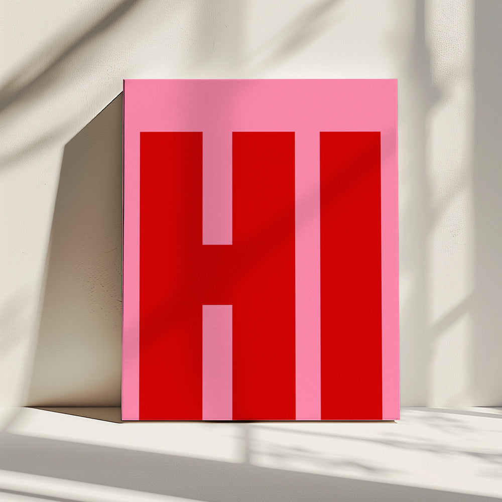 Stoute groet | Canvas