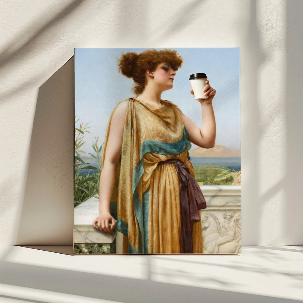 Oeroud brouwmoment | Canvas