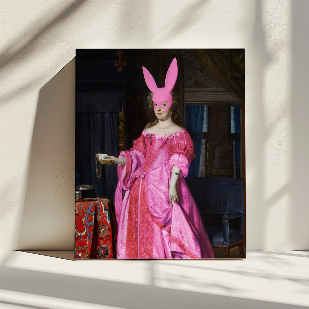 Pink Masquerade Duchess | Canvas