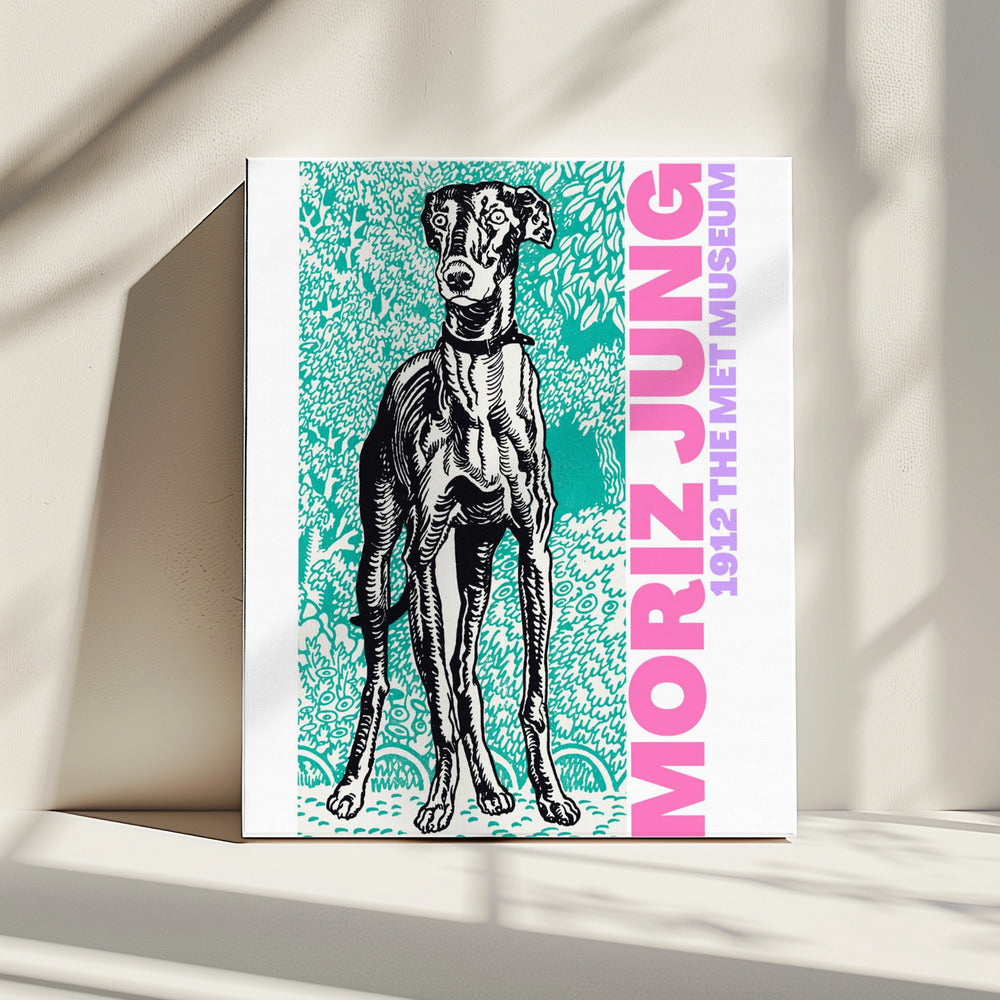 Koninklijke hondenblik | Canvas