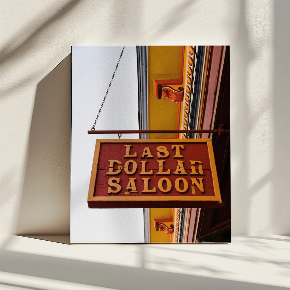 Laatste Dollar Saloon | Canvas