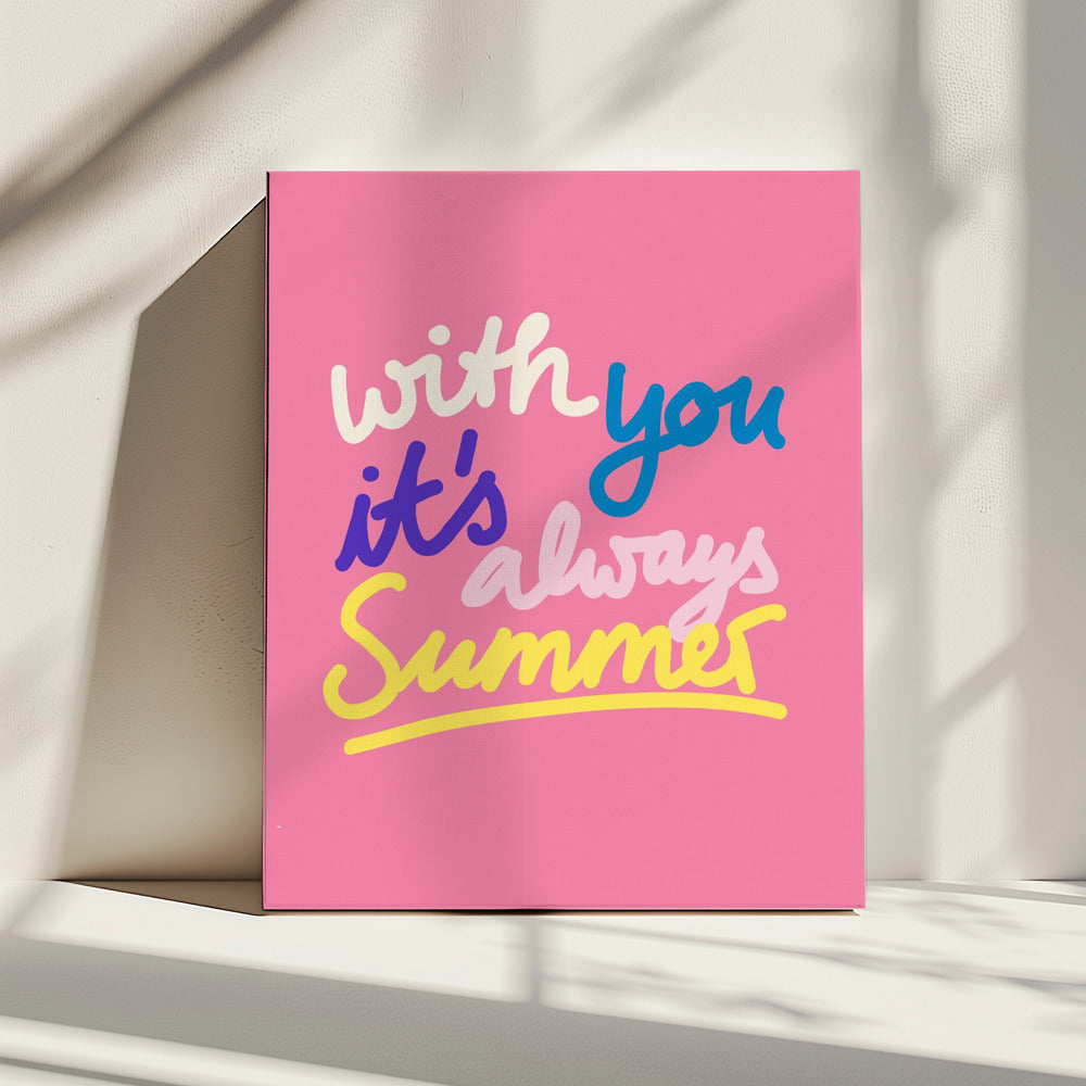 Eindeloze zomervibes | Canvas