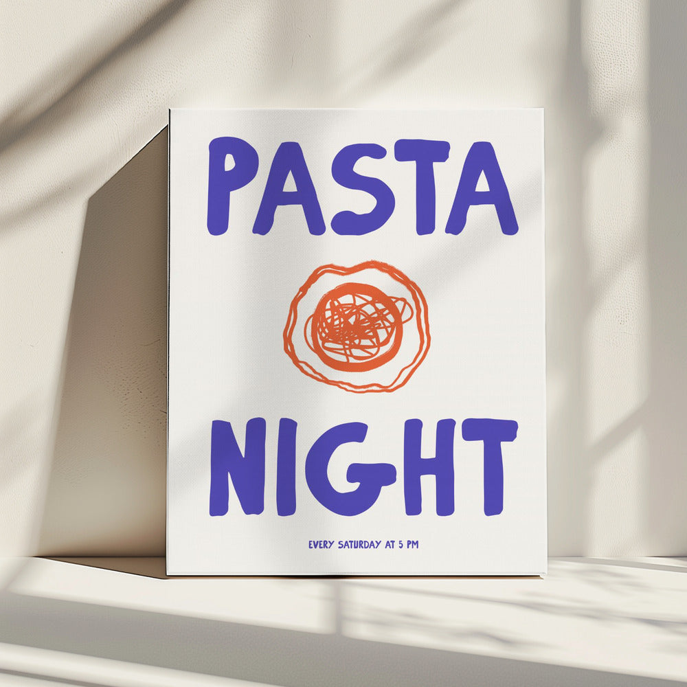Pastaliefhebbers, verenigt u! | Canvas