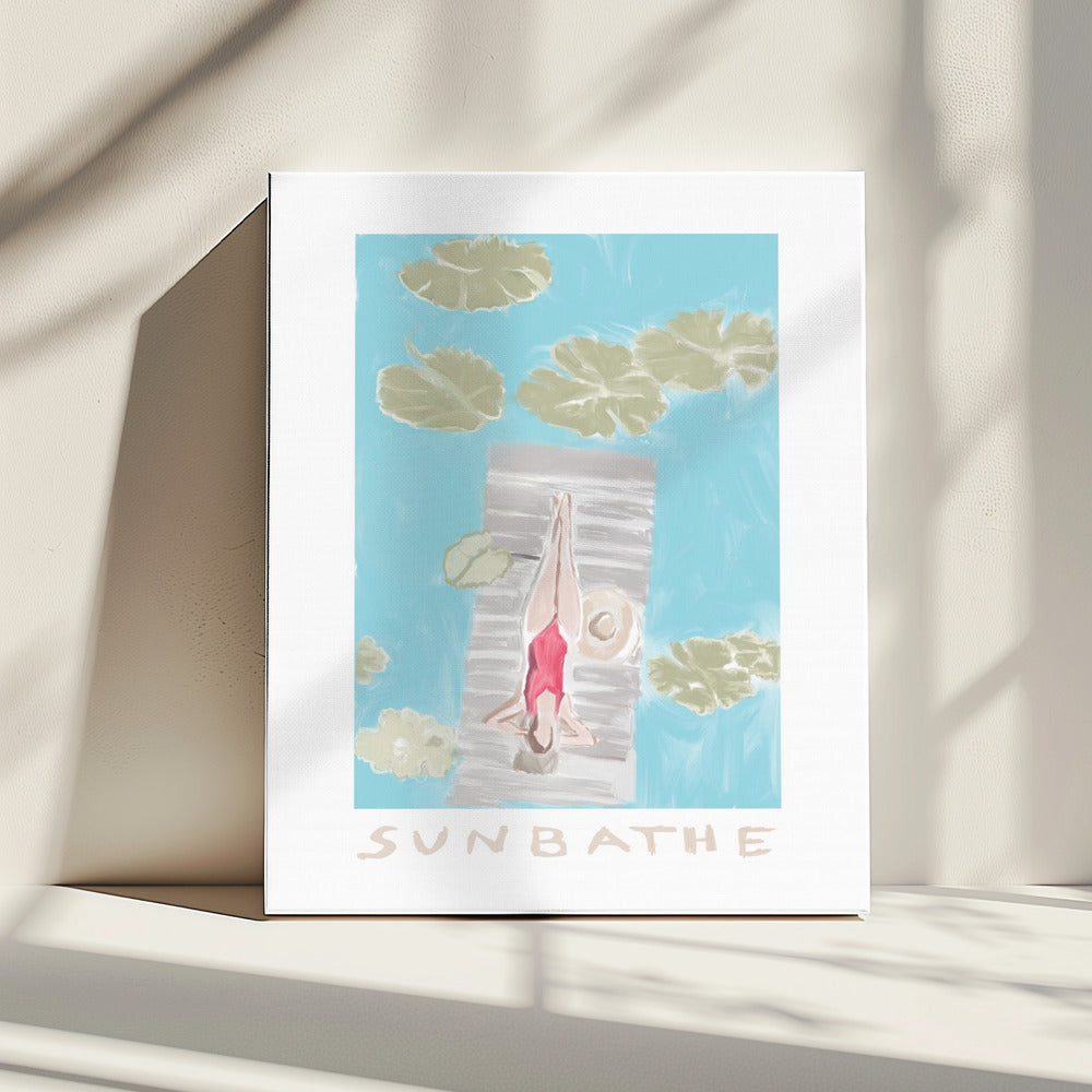 Sereniteit aan de kade | Canvas