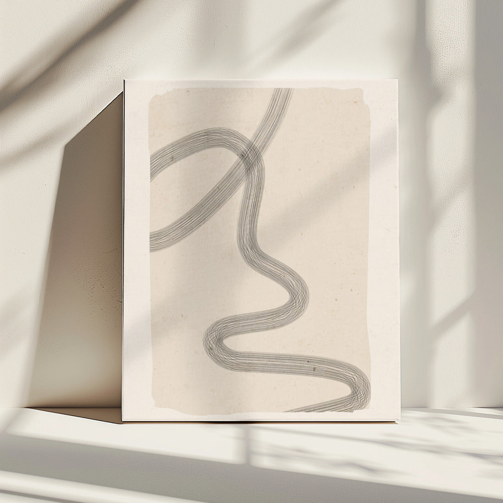 Minimale abstracte kunst | Canvas