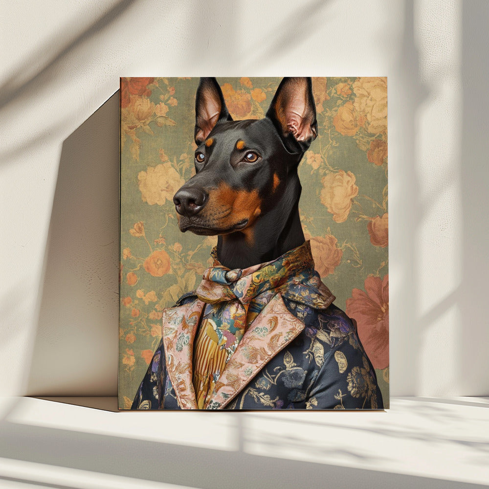 De Voorname Doberman | Canvas
