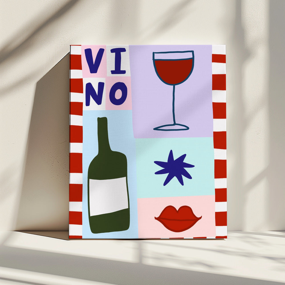 Wijnimpressies | Canvas